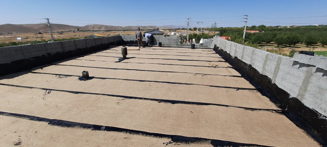 اجرای قیر و گونی